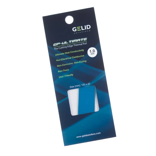 Thermalpad Gelid GP-Ultimate TP-GP04-R-B 15W/mK 120x20x1mm