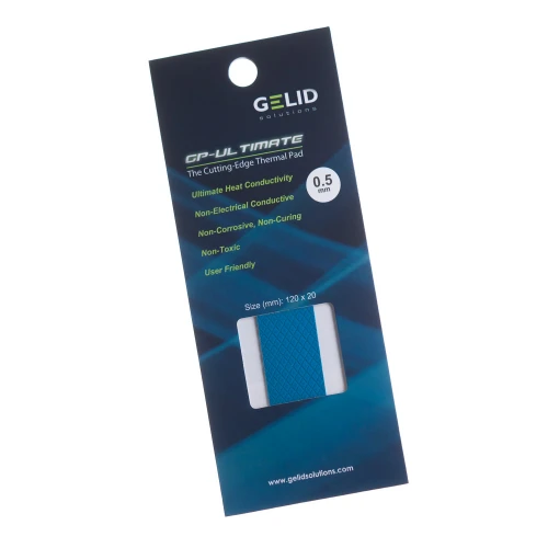 Thermalpad Gelid GP-Ultimate TP-GP04-R-A 15W/mK 120x20x0.5mm