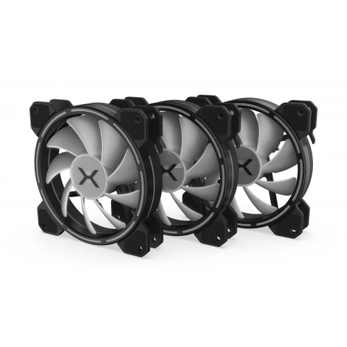 Wentylatory Krux Lunar 120mm ARGB KIT 3-pack