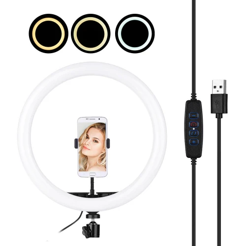 Lampa LED MOZOS Pierścieniowa 30cm (Ring)