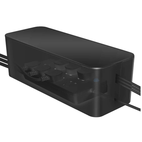 Pojemnik na kable, przewody, listwy zasilające Kabel Box One Large Czarny
