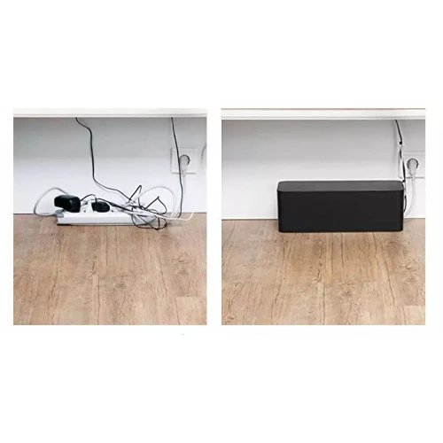 Pojemnik na kable, przewody, listwy zasilające Kabel Box One Large Czarny