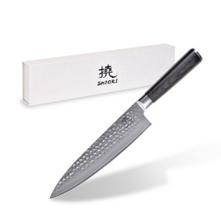 Nóż kuchenny ze stali damasceńskiej Shiori 撓 Chairo Sifu