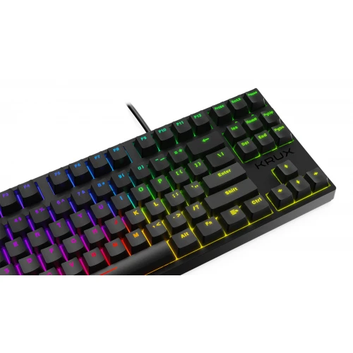 Klawiatura Krux Atax PRO RGB TKL Gateron Blue