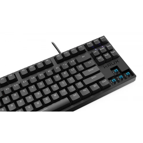 Klawiatura Krux Atax PRO RGB TKL Gateron Blue