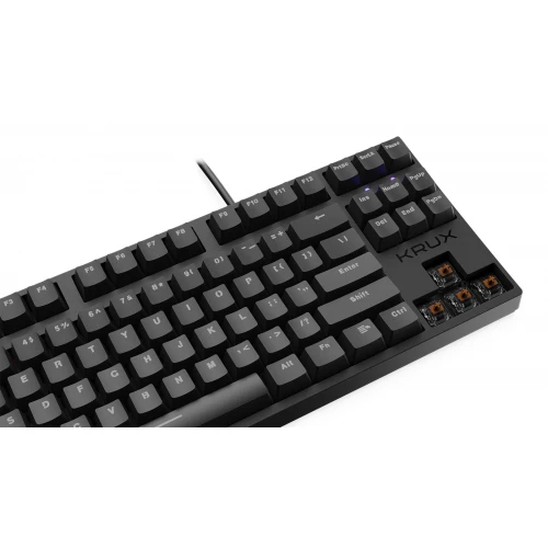 Klawiatura Krux Atax PRO RGB TKL Gateron Brown