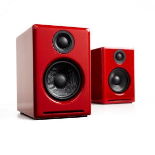 Głośniki Audioengine A2+ Bluetooth 2.0 Hi-Glossy Red