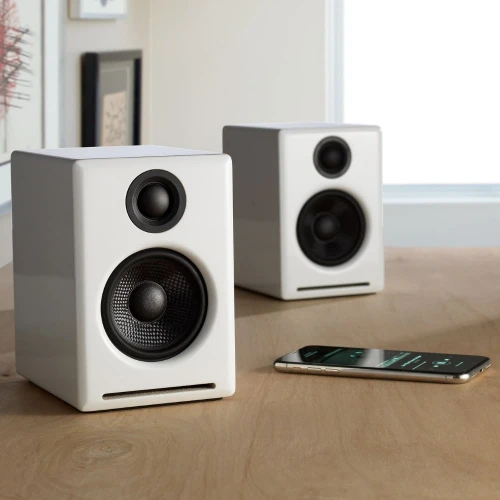 Głośniki Audioengine A2+ Bluetooth 2.0 Hi-Glossy White