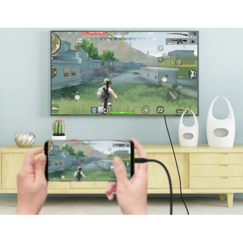 Kabel Adapter USB-C 3.1 - HDMI 4K MHL HDCP