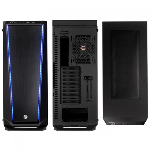 Obudowa Raijintek Zofos Evo Tempered Glass Black