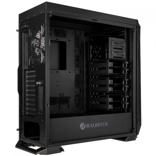 Obudowa Raijintek Zofos Evo Tempered Glass Black