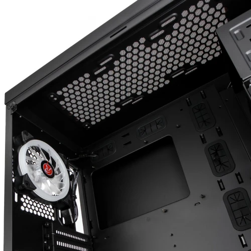 Obudowa Raijintek Zofos Evo Tempered Glass Black