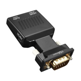 Konwerter VGA D-Sub Męski na HDMI Żeński