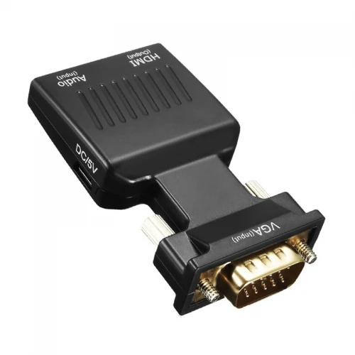 Konwerter VGA D-Sub Męski na HDMI Żeński