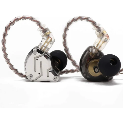 Słuchawki KZ ZS10 Pro z mikrofonem Black