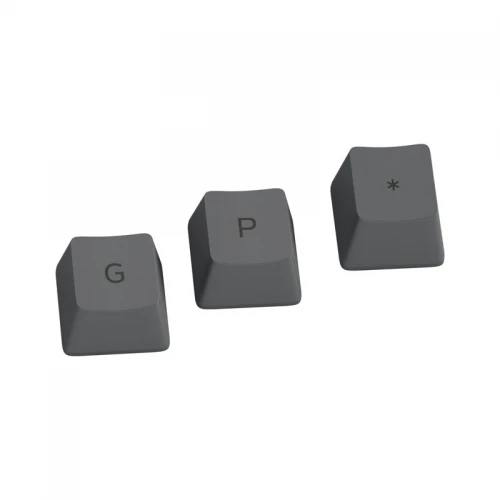 Keycapy nakładki Glorious GPBT Black Ash 114szt 