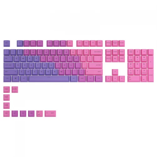 Keycapy nakładki Glorious GPBT Nebula 114szt 