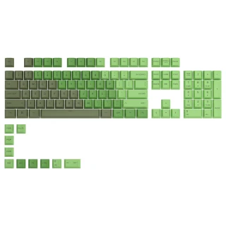 Keycapy nakładki Glorious GPBT Olive 114szt 