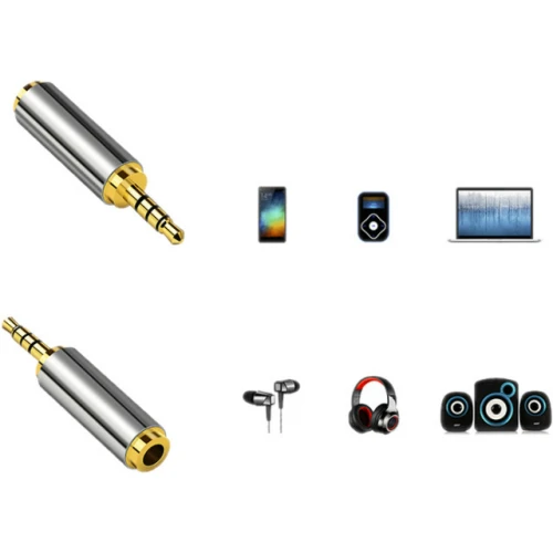 Adapter Mozos MA3525 Mini-Jack 3.5mm - Micro-Jack 2.5mm