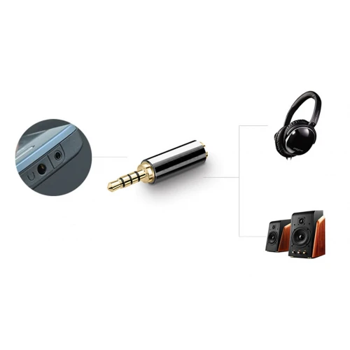 Adapter Mozos MA3525 Mini-Jack 3.5mm - Micro-Jack 2.5mm
