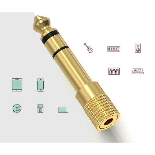 Adapter Mozos MA6335 Jack 6.3mm - Mini-Jack 3.5mm