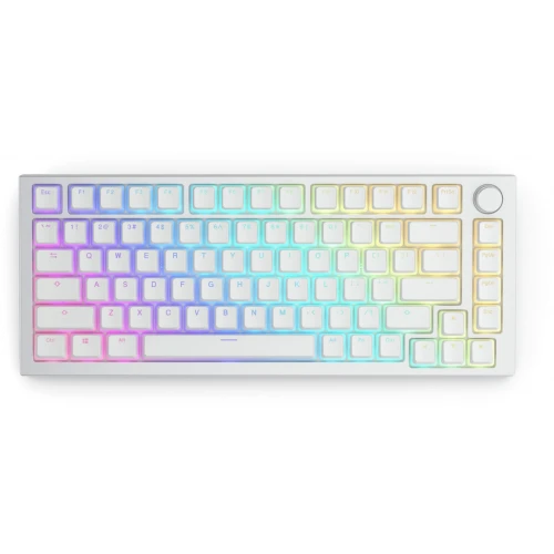 Keycapy nakładki Glorious PBT Aura v2 White 145szt 