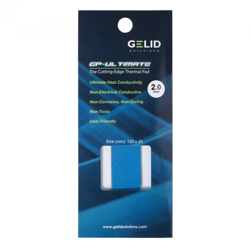 Thermalpad Gelid GP-Ultimate TP-GP04-R-D 15W/mK 120x20x2mm