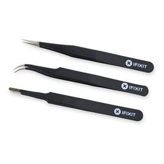 Precyzyjne pęsety iFixit Precision Tweezer Set PRO - 3szt
