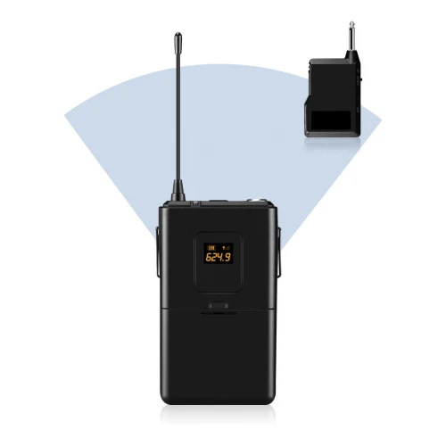 Bezprzewodowy zestaw mikrofonów MOZOS UHF-SET