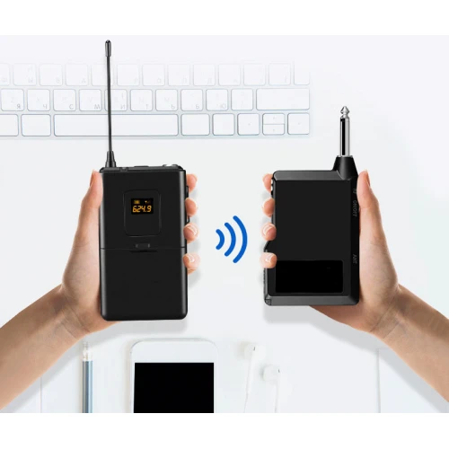 Bezprzewodowy zestaw mikrofonów MOZOS UHF-SET