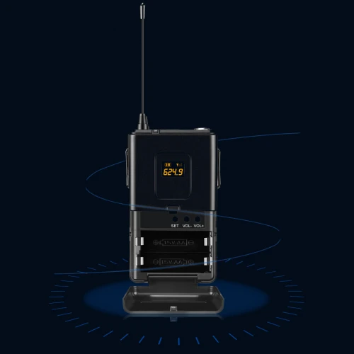 Bezprzewodowy zestaw mikrofonów MOZOS UHF-SET