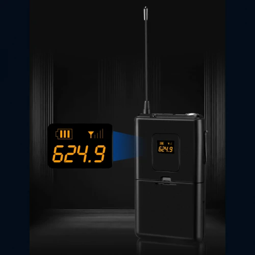 Bezprzewodowy zestaw mikrofonów MOZOS UHF-SET