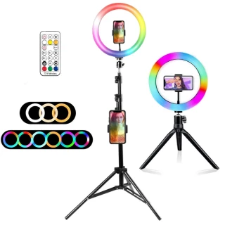 Lampa LED RGB MOZOS Pierścieniowa 26cm (Ring)