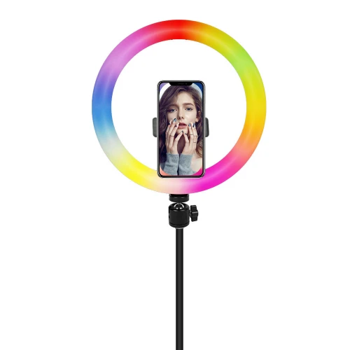 Lampa LED RGB MOZOS Pierścieniowa 26cm (Ring)