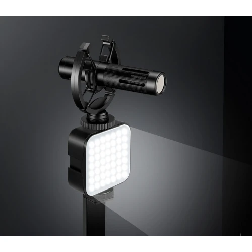 Zestaw do vlogów MOZOS VLK1 KIT Lampa, Statyw, Mikrofon