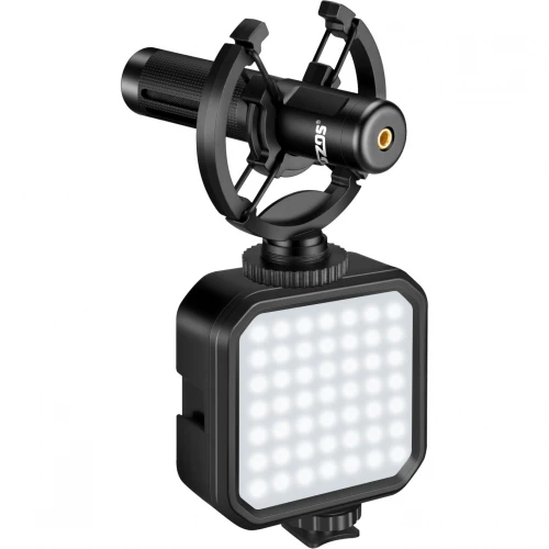 Zestaw do vlogów MOZOS VLK1 KIT Lampa, Statyw, Mikrofon