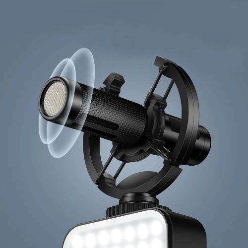Zestaw do vlogów MOZOS VLK1 KIT Lampa, Statyw, Mikrofon
