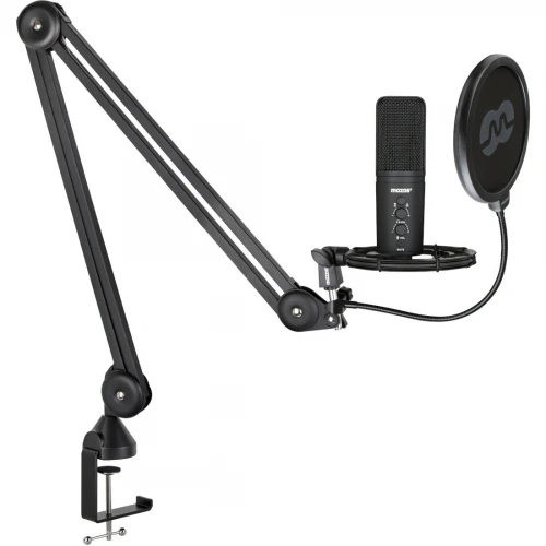 Zestaw MOZOS PM1000-PRO USB Mikrofon, Statyw, Pop-Filtr, Koszyk