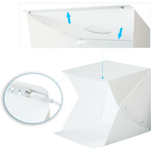 Namiot bezcieniowy Mozos NB 40x40cm LED 5500K