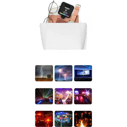 Lampa LED RGB MOZOS z akumulatorem