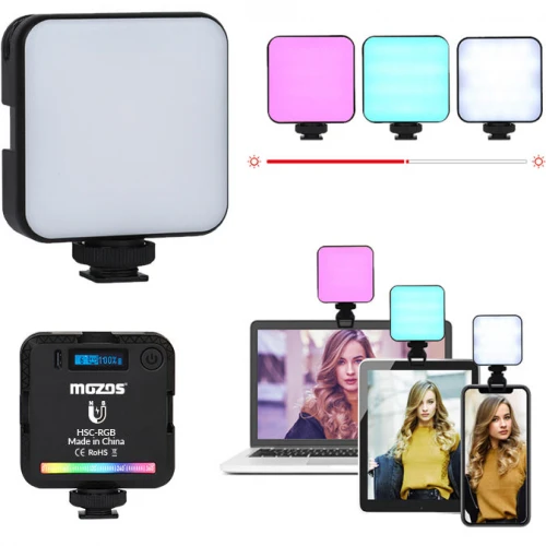 Lampa LED RGB MOZOS z akumulatorem