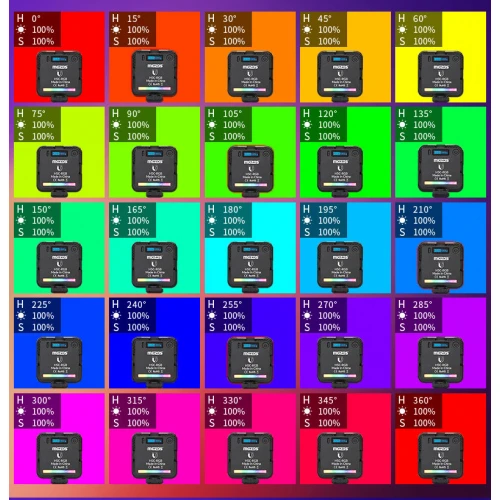 Lampa LED RGB MOZOS z akumulatorem
