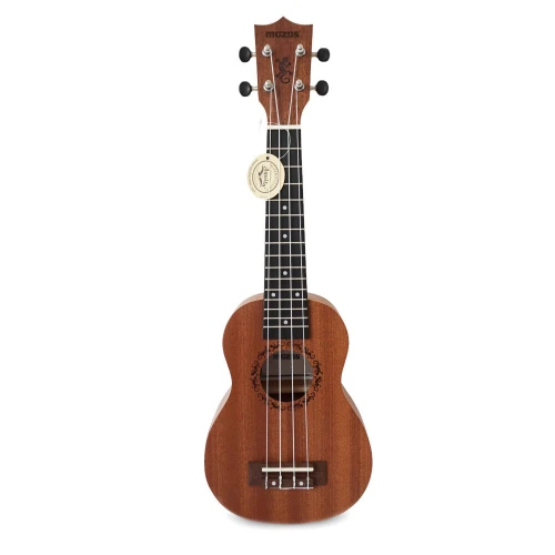 Ukulele sopranowe MOZOS Gecko + akcesoria