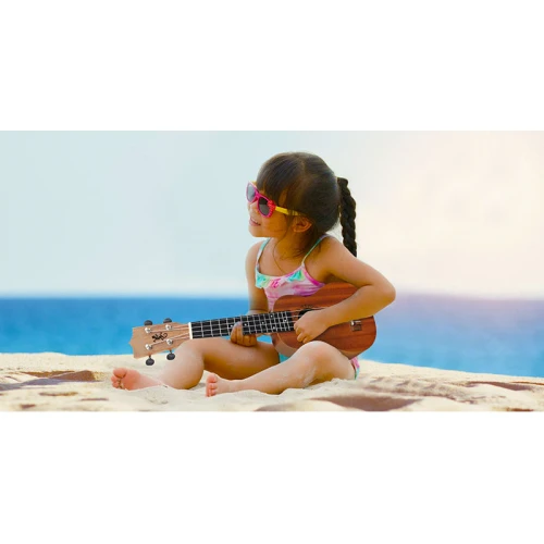Ukulele sopranowe MOZOS Gecko + akcesoria