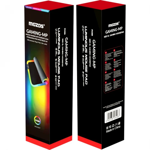 Podkładka MOZOS GAMING-MP RGB - 900x400mm