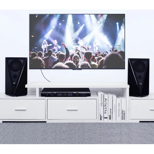 Przewód Audio 2x RCA - 2x RCA Cinch Premium - 1m