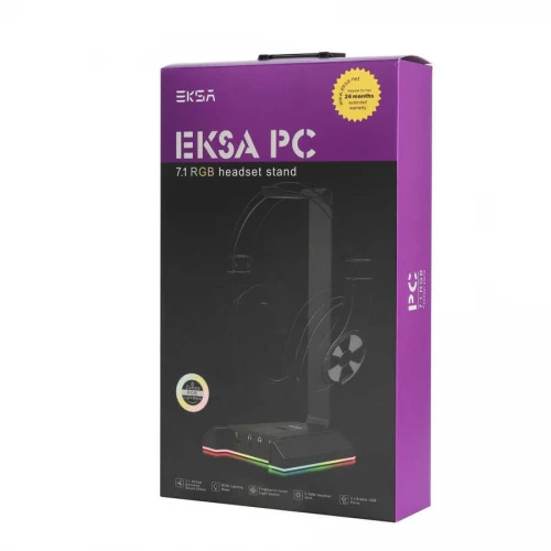 Stojak na słuchawki OneOdio Eksa W1 RGB + Karta Dźwiękowa