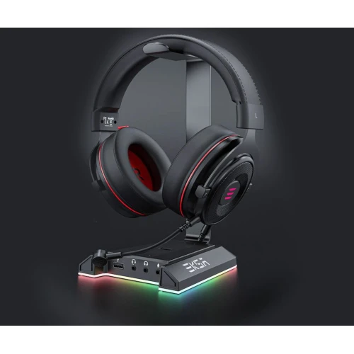 Stojak na słuchawki OneOdio Eksa W1 RGB + Karta Dźwiękowa