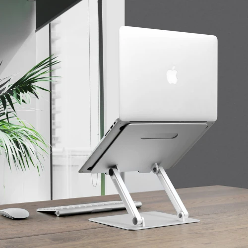 Aluminiowa podstawka pod laptopa MOZOS LS-2 Silver