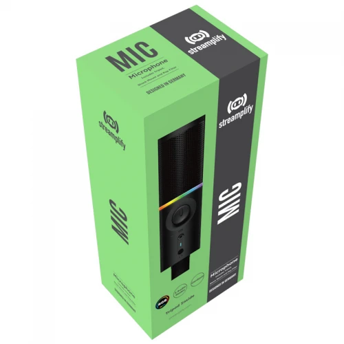 Mikrofon Streamplify MIC RGB Tripod